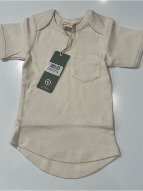NWT Nature Baby Organic Cotton Pocket Tee